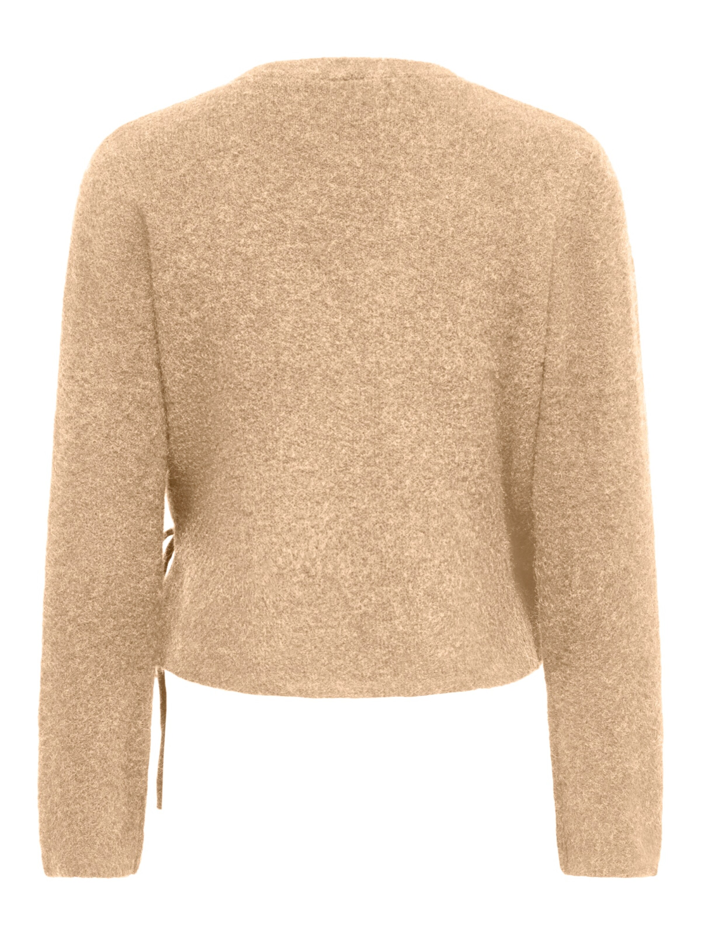 ONLY Knit Cardigan 'ONLLIVA' in Beige