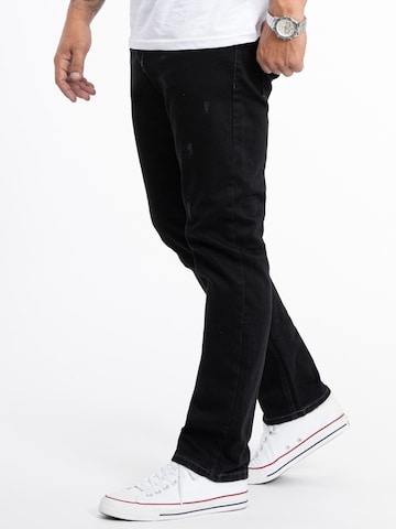 Rock Creek Regular Jeans in Schwarz