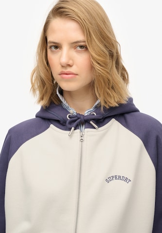 Veste de survêtement Superdry en bleu
