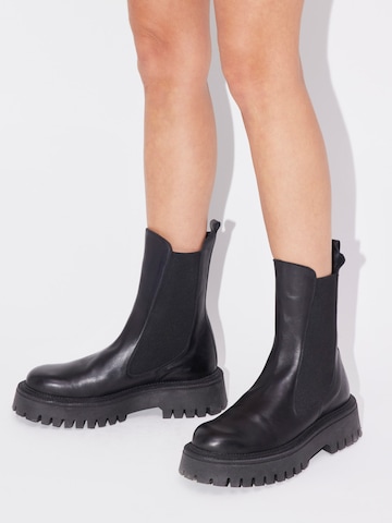 LeGer by Lena Gercke Chelsea boots 'Chayenne' i svart: framsida