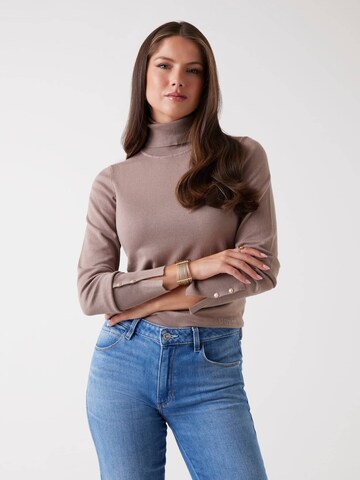 GUESS Sweater 'Paule' in Beige: front