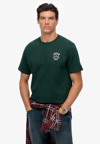 T-Shirt Superdry & Co en vert : devant