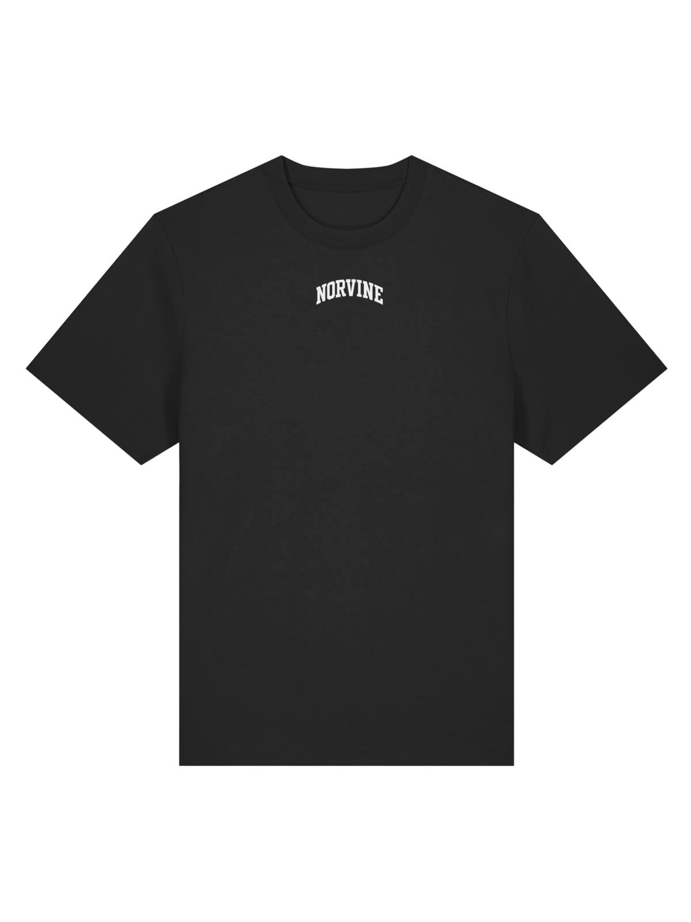 NorvineMajica 'Norvine Signature Organic T-Shirt' - crna boja: prednji dio