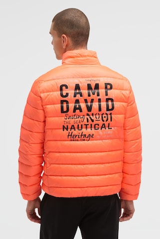 CAMP DAVID Winterjacke in Orange
