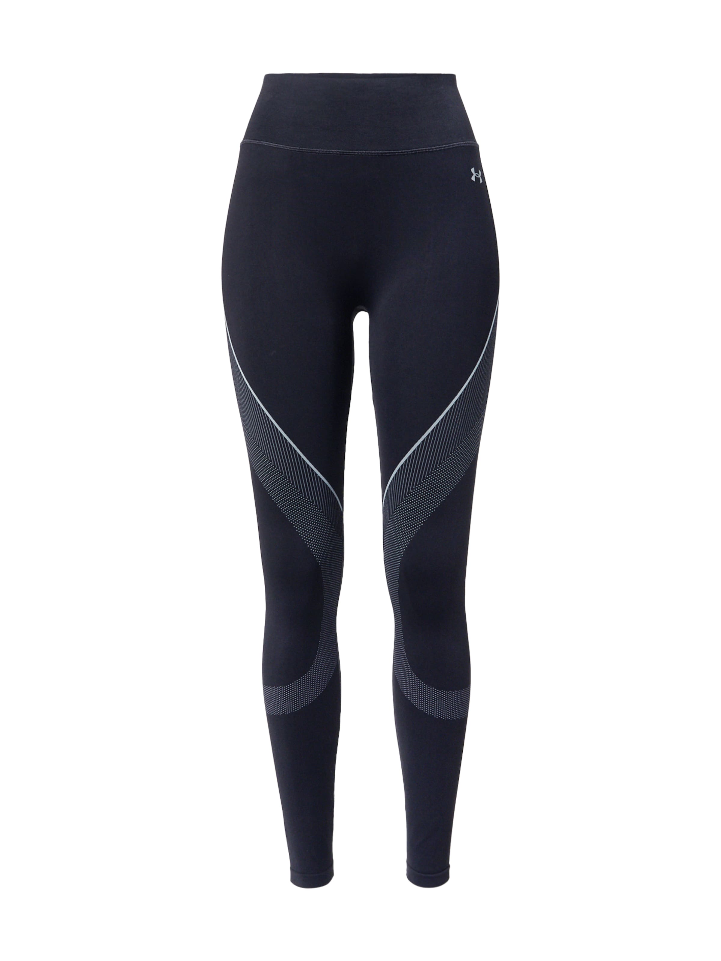UNDER ARMOUR Skinny Sportbyxa 'Vanish' i svart: framsida