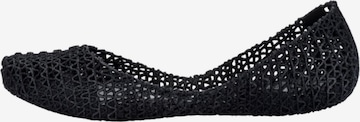 MELISSA Ballet Flats 'Campana Paper' in Black: front