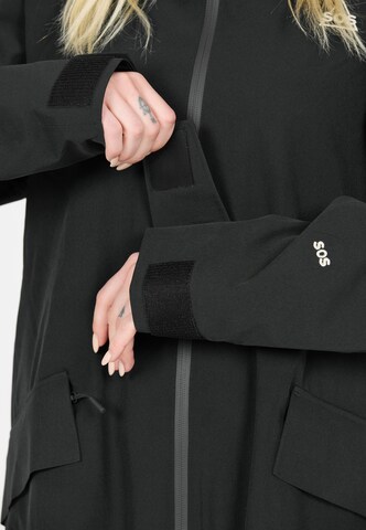 SOS Outdoor Jacket 'Talinis' in Black
