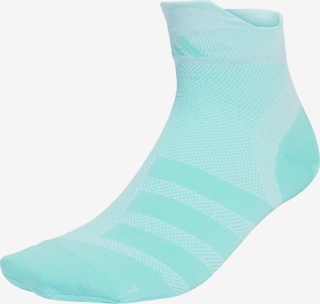 ADIDAS PERFORMANCE Sportsokken 'Run X Adizero' in Blauw: voorkant
