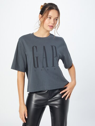 T-shirt GAP en gris : devant