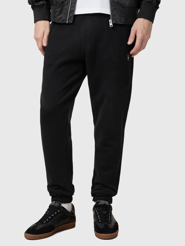 AllSaints - Tapered Pantalón 'Raven' en negro: frente