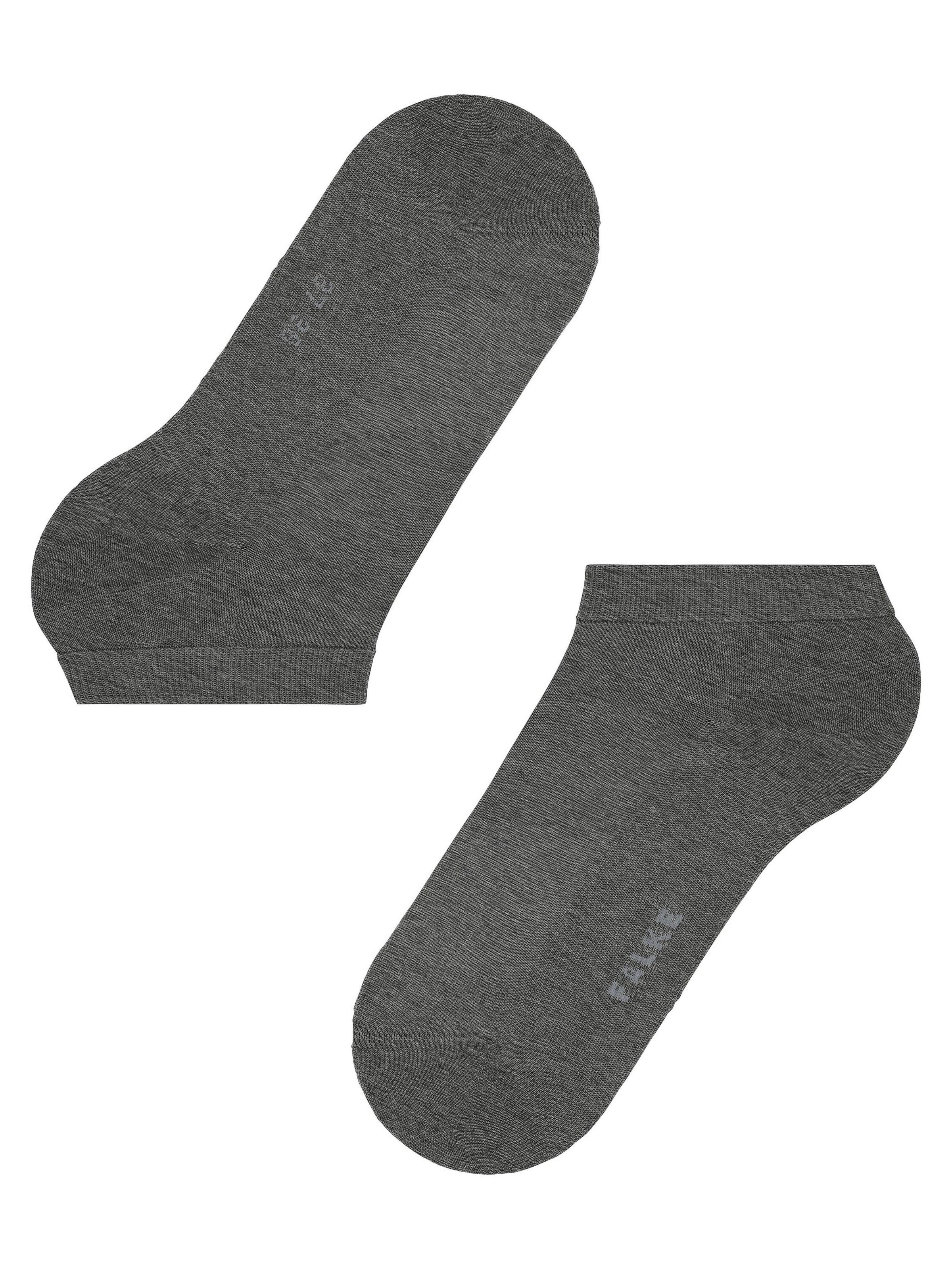 FALKE Füßlinge 'ClimaWool'‌‌‌‌‌‌‌‌ in Grau