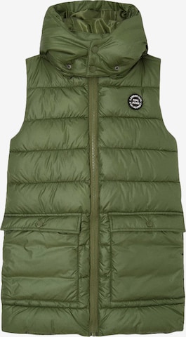 Gilet 'AMBERLY' Pepe Jeans en vert : devant