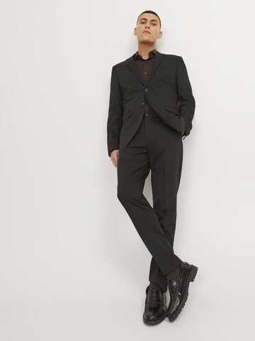 JACK & JONES Slimfit Kalhoty s puky 'JPRFranco' – černá