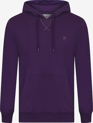 Sweat-shirt 'Hector' DENIM CULTURE en violet : devant