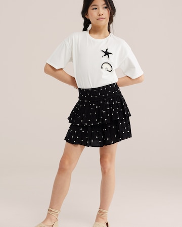 melns WE Fashion Svārki