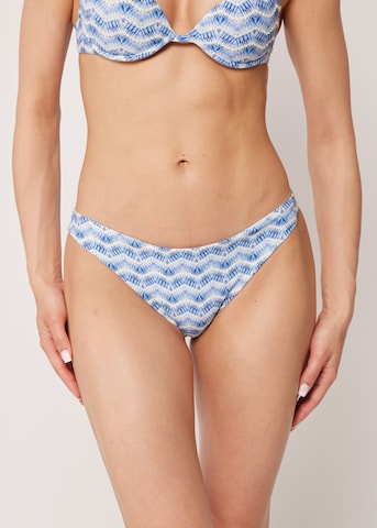 CALZEDONIA Bikinihose 'Water Reflection' in Blau: Vorderseite