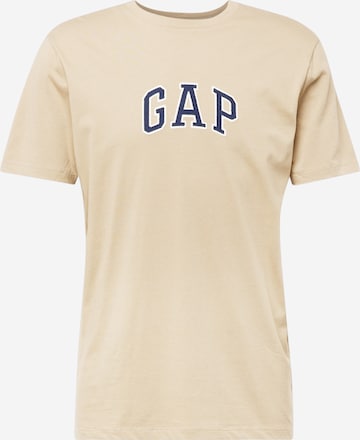 GAP T-Shirt in Beige: predná strana
