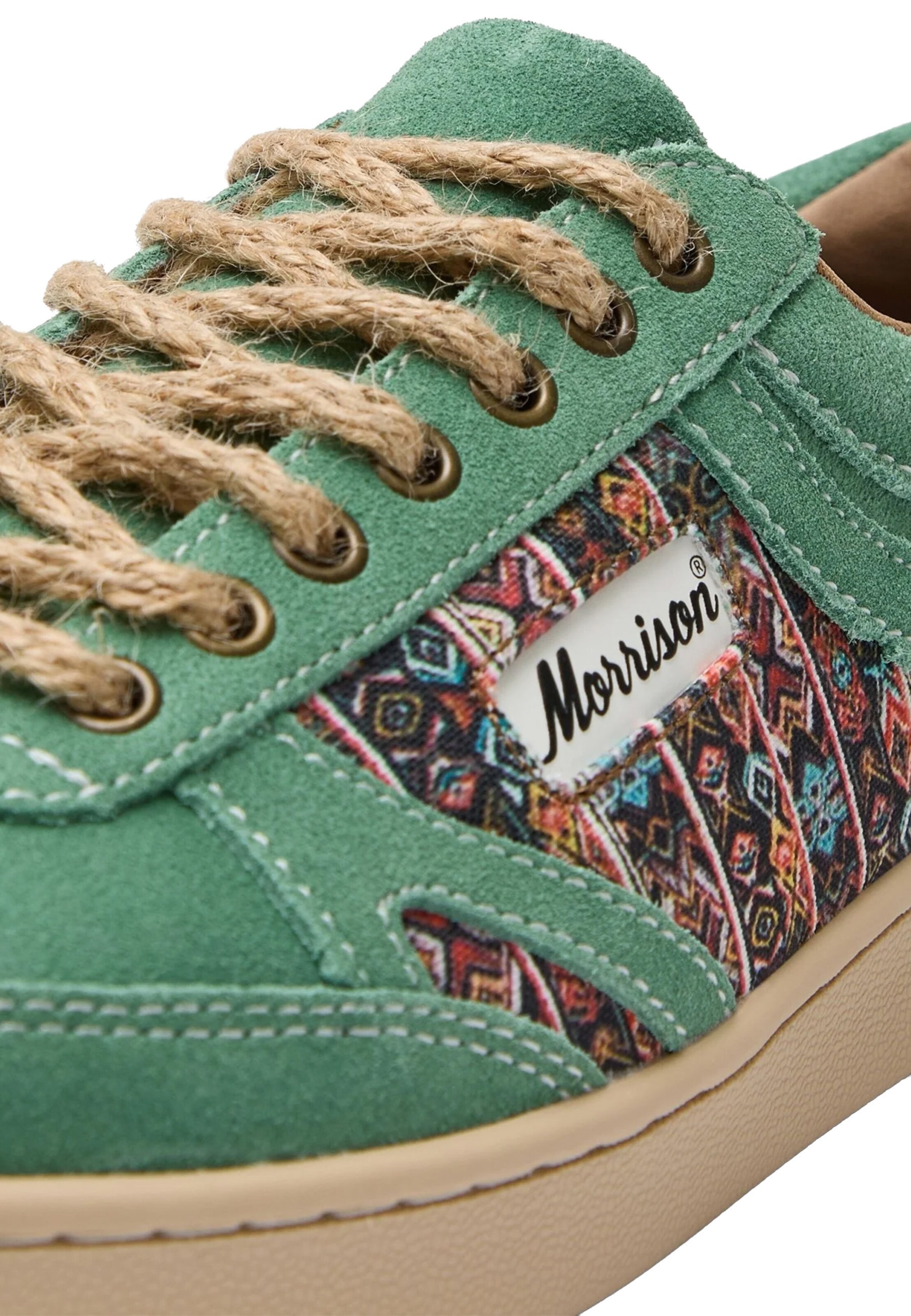 Baskets basses 'Nineties' Morrison en vert