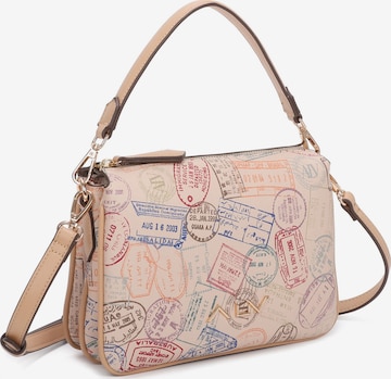 Alviero Martini Schoudertas in Beige: voorkant