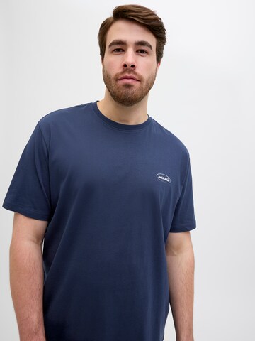 Jack & Jones Plus Футболка 'JJENoa' в Синий