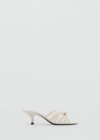 MANGO Pantolette 'Darian' in Beige