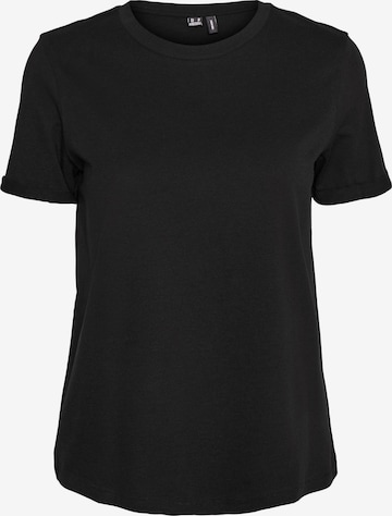 VERO MODA Shirt 'PAULA' in Zwart: voorkant