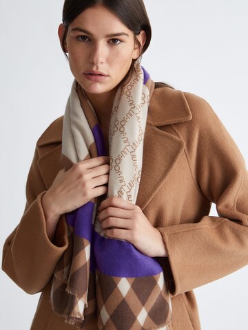 Foulard Liu Jo en marron : devant