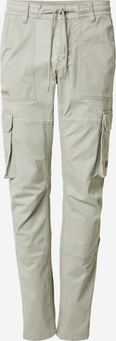 s.Oliverregular Cargo hlače - zelena boja: prednji dio
