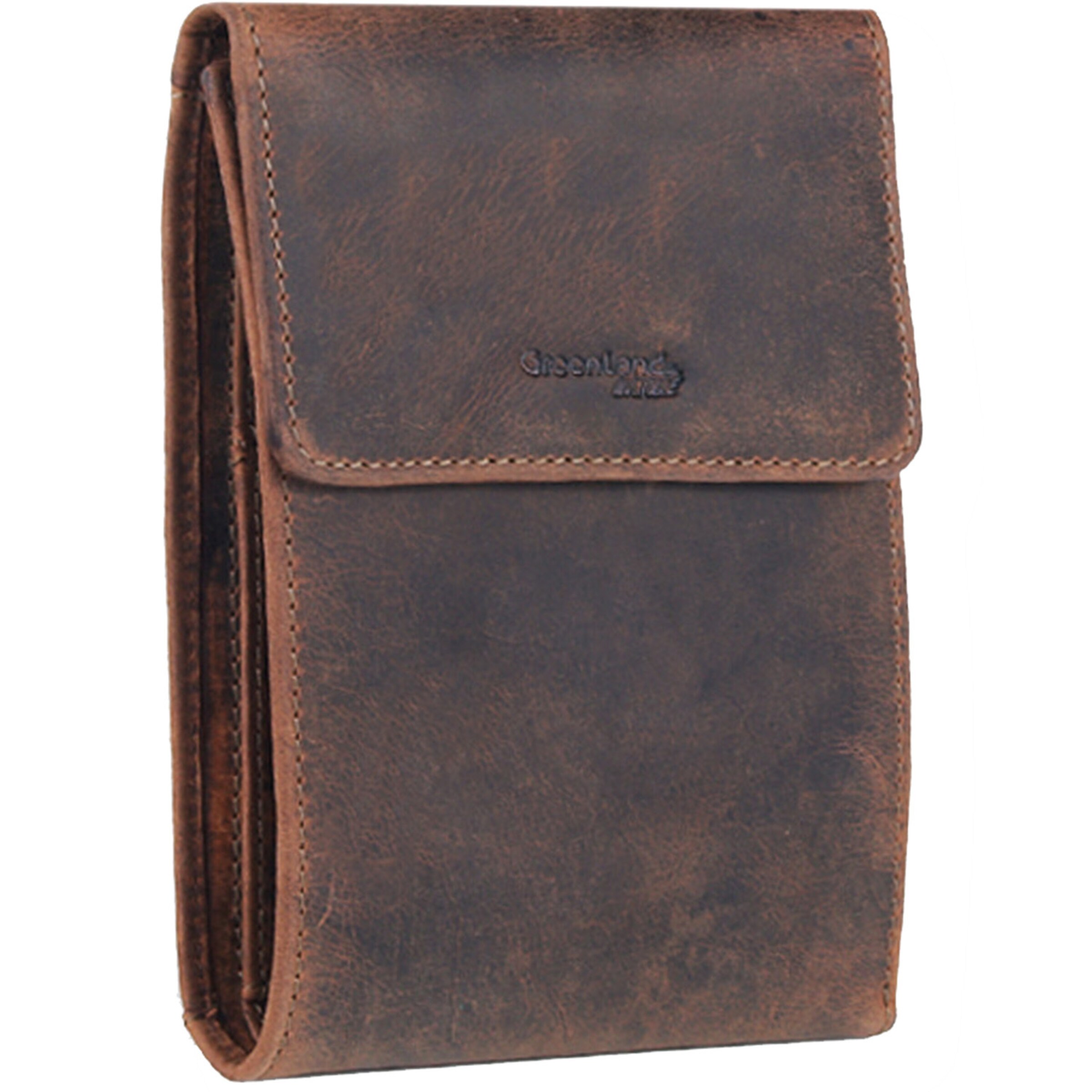 Greenland Nature Schoudertas in Bruin: voorkant