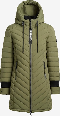 Manteau d’hiver 'Nita4' khujo en vert : devant
