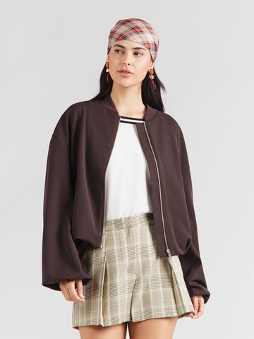 OPUS Övergångsjacka 'Janica' i brun: framsida