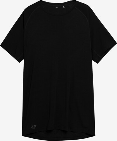 4F Functioneel shirt in de kleur Antraciet / Zwart, Productweergave