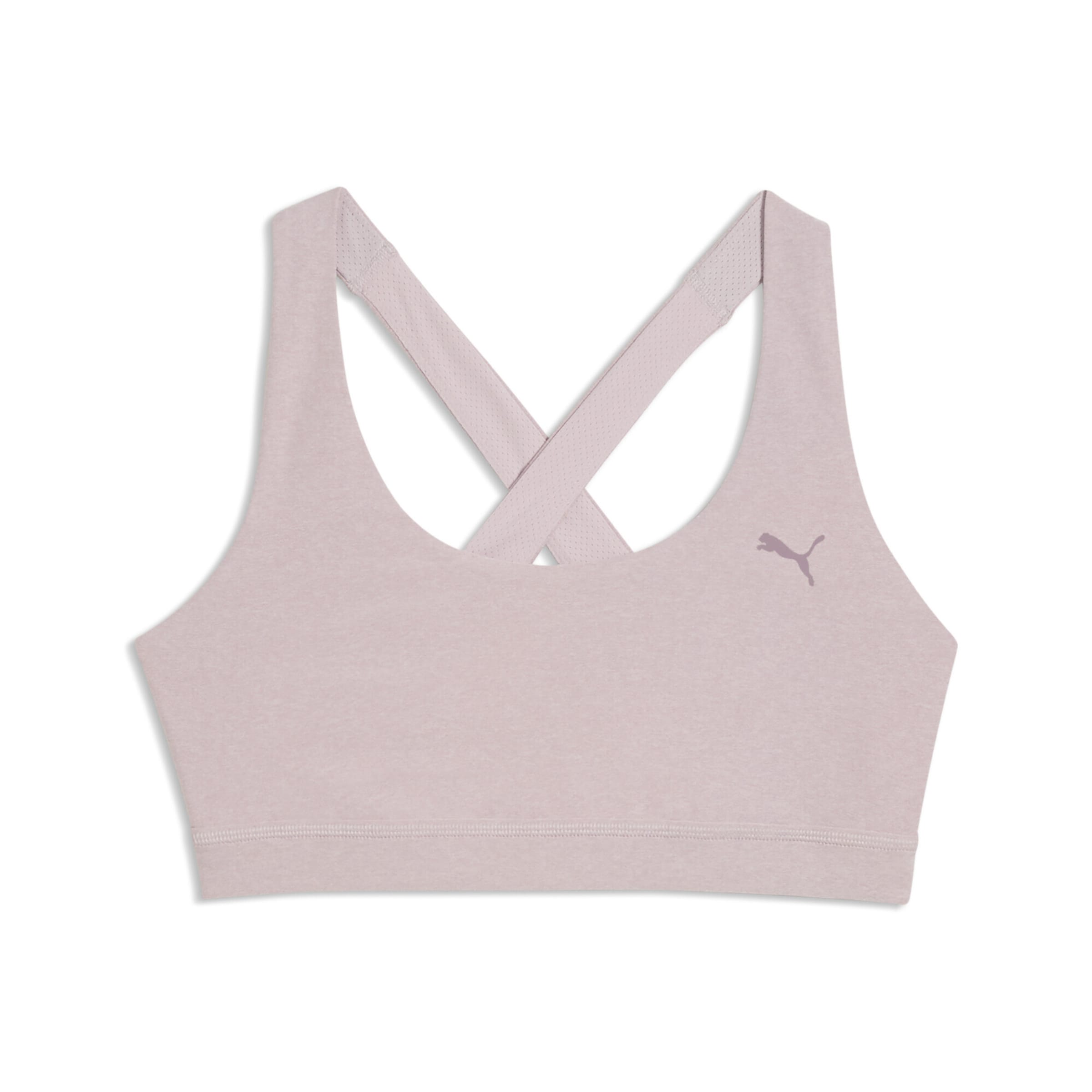 PUMA Sport bh 'Cloudspun' in Roze: voorkant