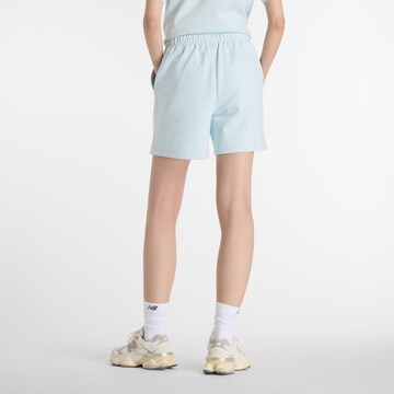 Regular Pantalon de sport new balance en bleu