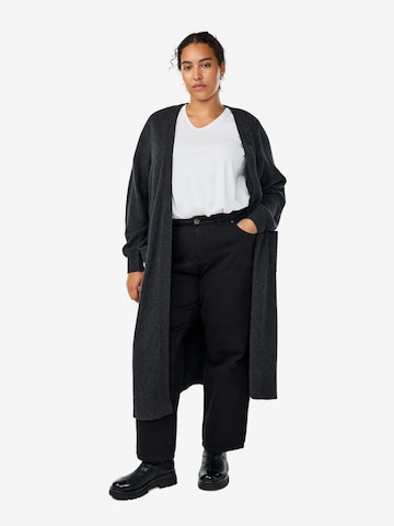 pilka Zizzi Laisvas kardiganas 'CAVISTA': priekis