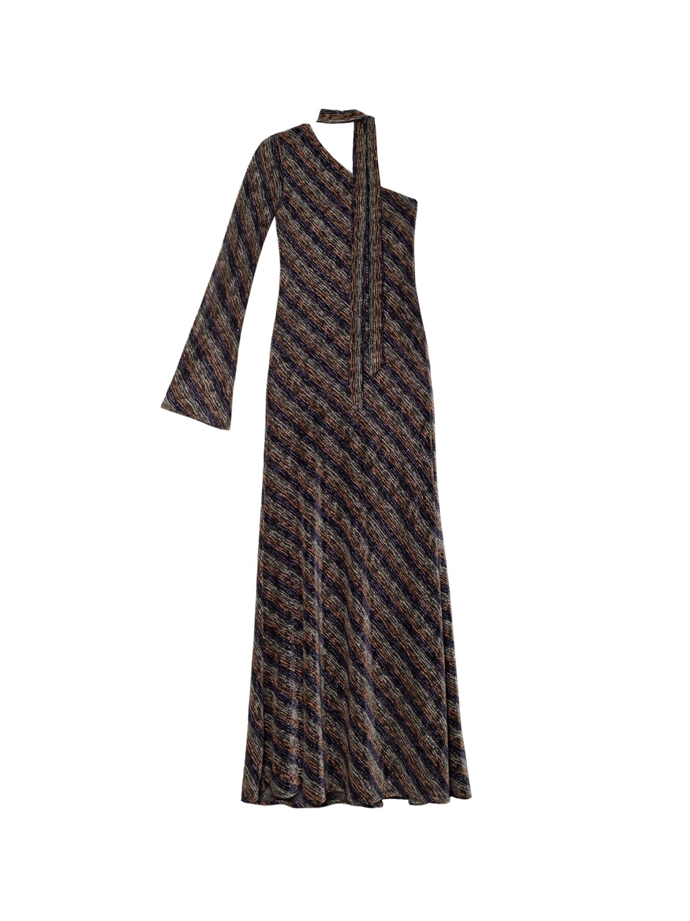 THE-ARE - Vestido en Mezcla de colores: frente