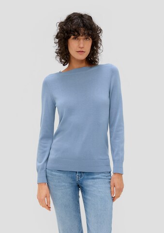 Pull-over s.Oliver en bleu : devant