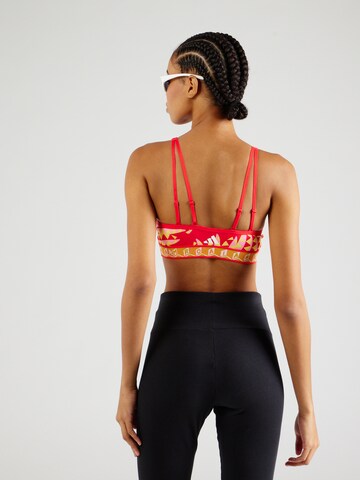 ADIDAS PERFORMANCE Bustier Sport-BH in Rot