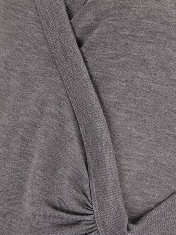MAMALICIOUS Knit cardigan 'Anabel' in Grey