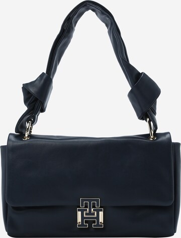 TOMMY HILFIGER - Bolso de mano en azul: frente