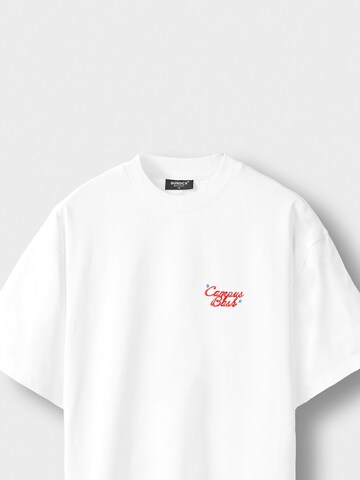 Burocs Shirt 'Oversized Delta Phi' in White