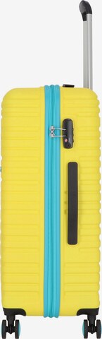 Set di valigie di American Tourister in giallo