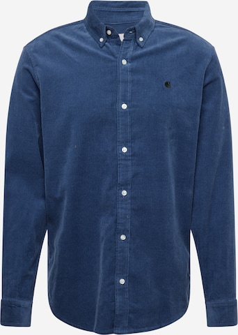 Carhartt WIP Regular fit Overhemd 'Madison' in Blauw: voorkant