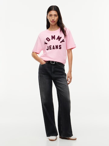 Tommy Jeans Μπλουζάκι σε ροζ