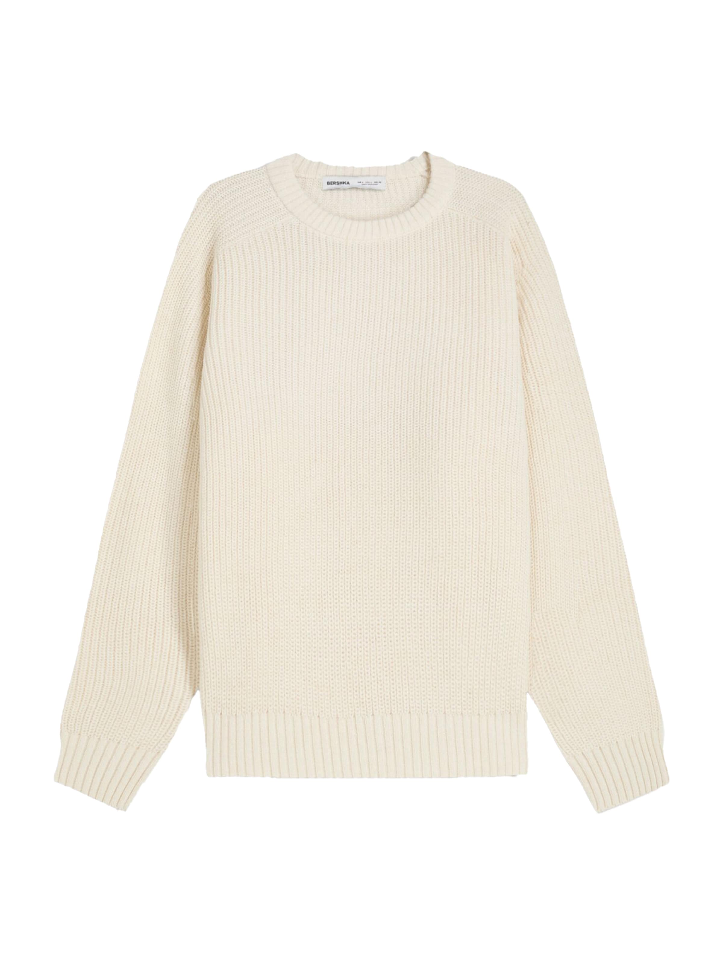 Bershka Sweater in Off white, Item view