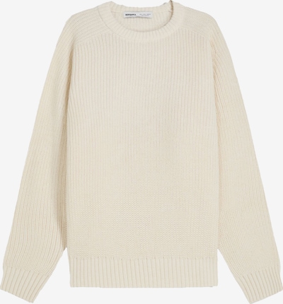 Bershka Neulepaita värissä offwhite, Tuotenäkymä