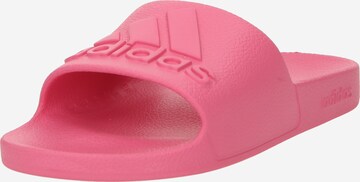 ADIDAS SPORTSWEAR Beach & Pool Shoes 'Adilette Aqua' in Pink: front