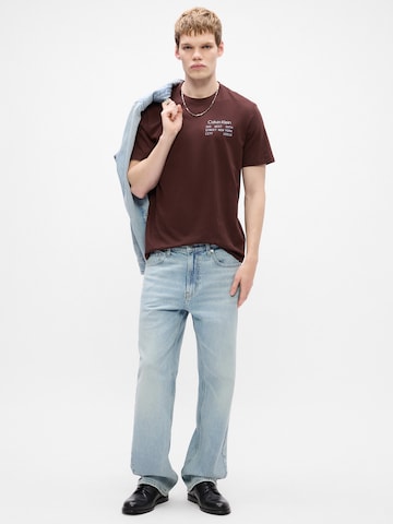 Maglietta '30S' di Calvin Klein Jeans in marrone