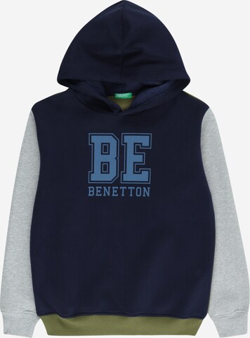 pelēks UNITED COLORS OF BENETTON Sportisks džemperis: no priekšpuses