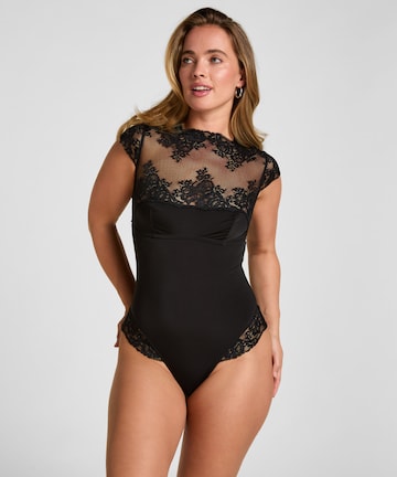 Hunkemöller Body 'Rosie' in Zwart: voorkant